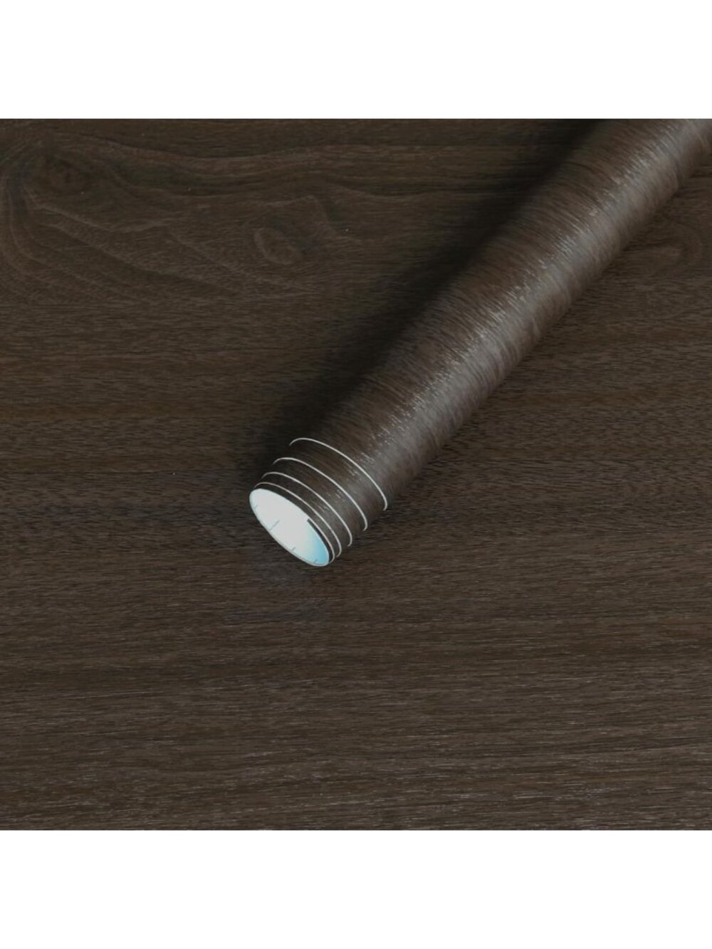 Waterproof Peel and Stick Wood Wallpaper - Dark Wood Grain Vinyl Wrap for